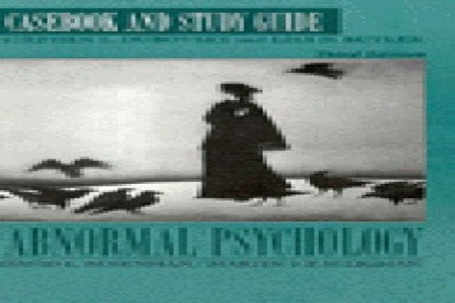 ABNORM PSYCH 3E CASEBK/SG COMB