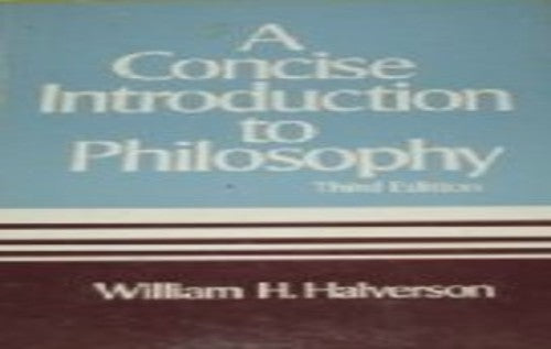 A concise introduction to philosophy