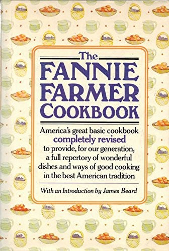 Fannie Farmer Cookbook
