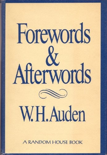 Forewards and Afterwoods