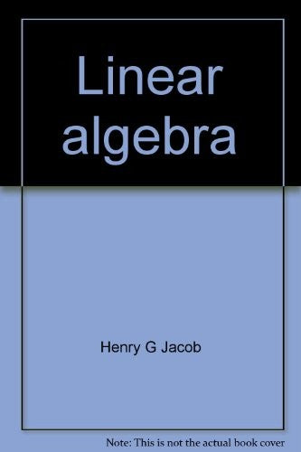 Jacob Linear Algebra