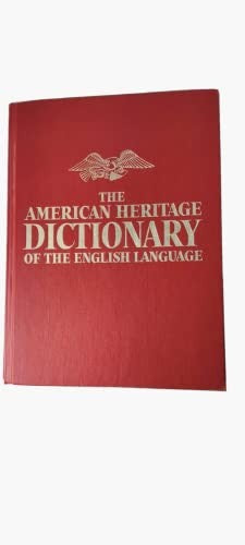The American Heritage Dictionary of the English Language
