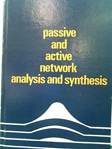 Passive and Active Network Analysis and Synthesis