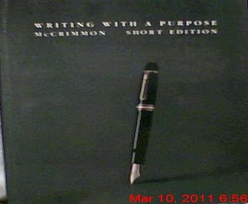 Writing with a Purpose