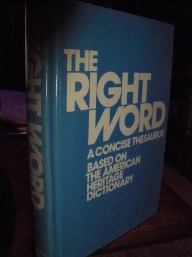 The Right Word II