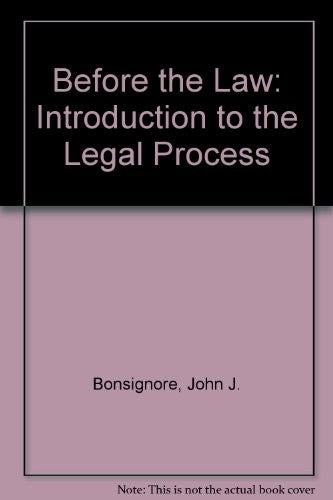 Before the Law