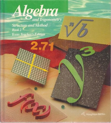 Algebra and Trigonometry Structure and Method Book 2
