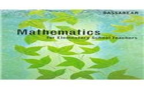 Mathematics for Elementary School Teachers