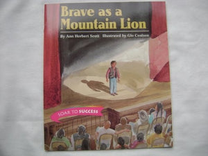 Brave Mountain Lion Level 5: Houghton Mifflin Soar to Success (Read Soar to Success 1999)