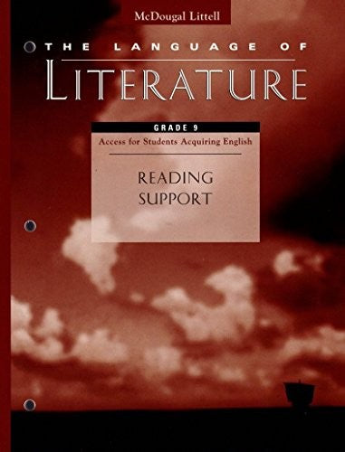The Language of Literature: Reading Support Grade 9