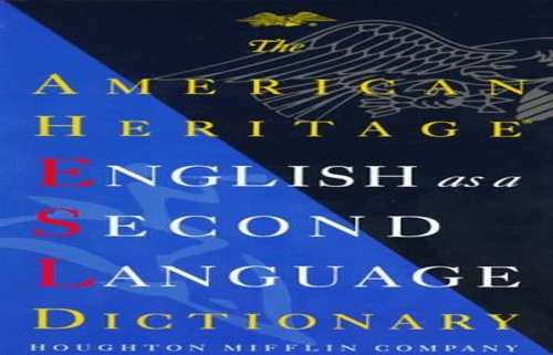 "American Heritage" English as a Second Language Dictionary