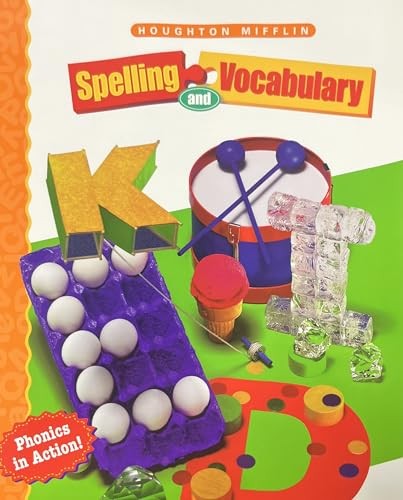 Houghton Mifflin Spelling and Vocabulary
