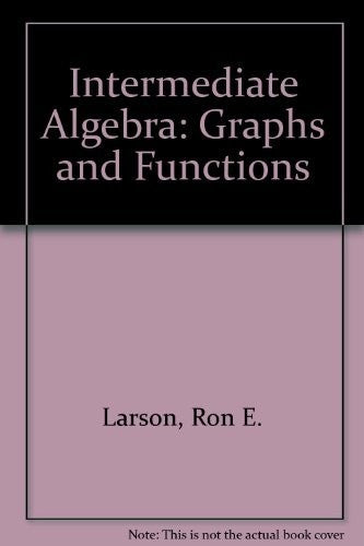 Intermediate Algebra