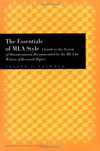 Essentials of Mla Style