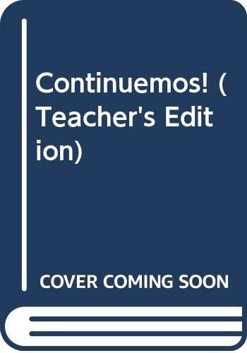 Title: Continuemos Teachers Edition