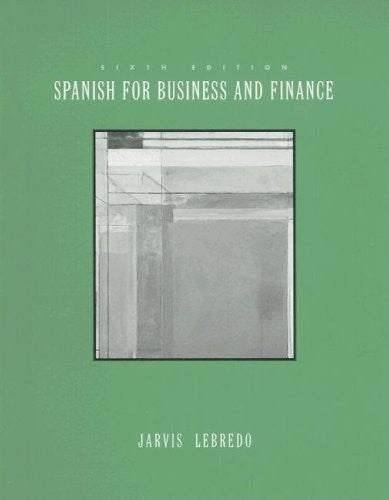 Spanish for Business and Finance