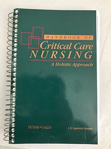 Handbook of Critical Care Nursing