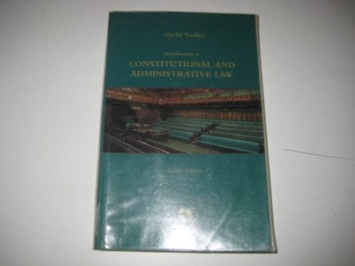 Introduction to Constitutional and Administrative Law