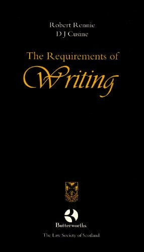 Requirements of Writing