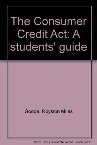 Consumer Credit Act