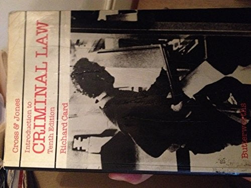 Introduction to Criminal Law