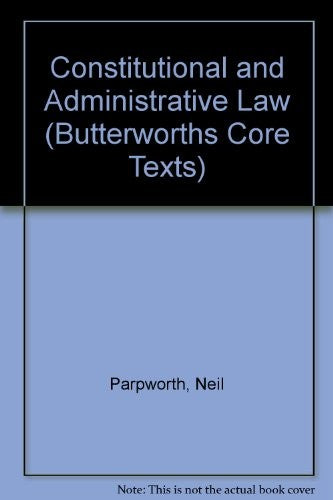 Constitutional and Administrative Law