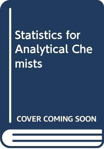 Statistics for Analytical Chemists