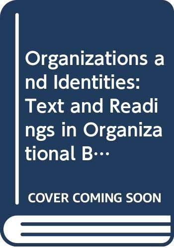Organisation and Identities