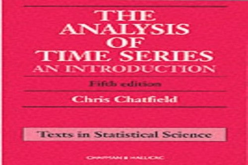 The Analysis of Time Series