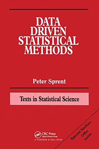 Data Driven Statistical Methods