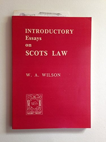 Introductory Essays on Scots Law