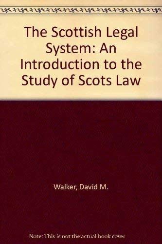 The Scottish Legal System