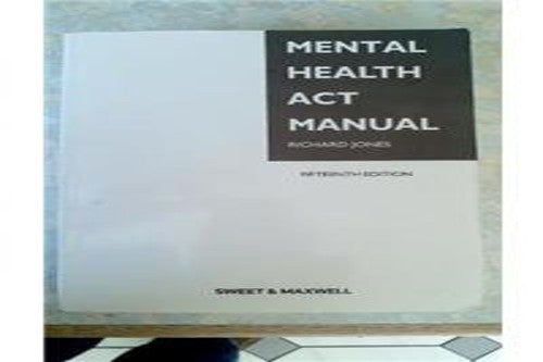 Mental Health Act Manual