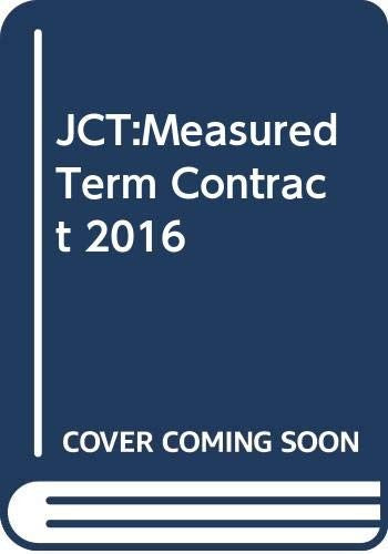 JCT:Measured Term Contract 2016
