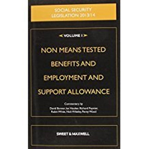 Social Security Legislation 2017/18 Volume 1
