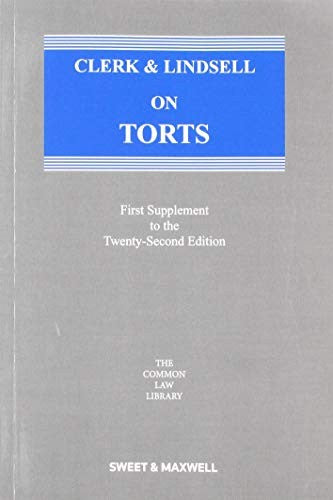 Clerk & Lindsell on Torts