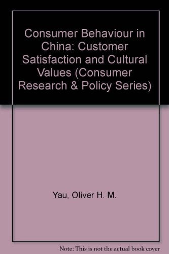 Consumer Behaviour in China