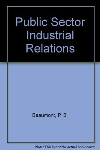 Public Sector Industrial Relations