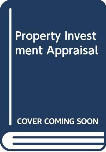 Property Investment Appraisal