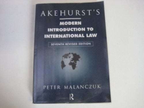 Akehurst's Modern Introduction to International Law