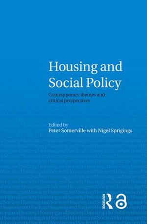 Housing and Social Policy