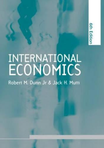 International Economics sixth edition