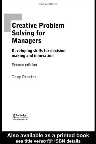 Creative Problem Solving for Managers