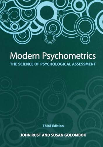 Modern Psychometrics