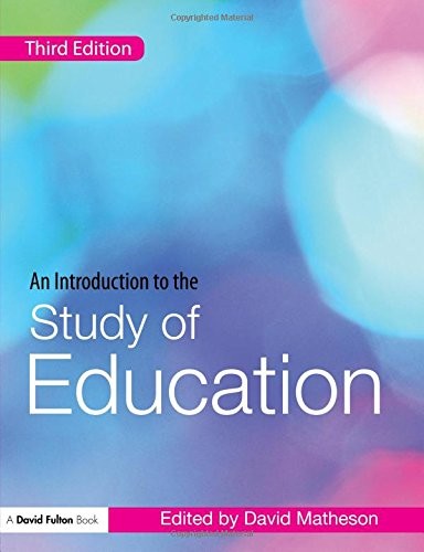An Introduction to the Study of Education