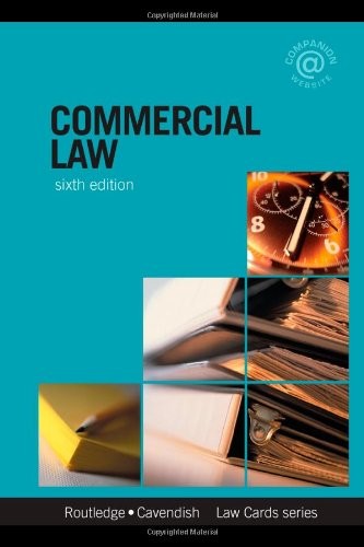 Commercial Lawcards 6/e