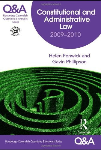 Q&A Constitutional & Administrative Law 2009-2010