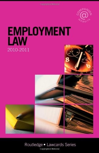 Employment Lawcards 2010-2011