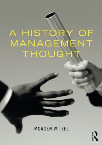 A History of Management Thought