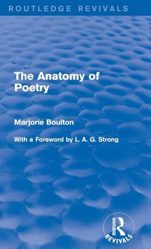The Anatomy of Poetry (Routledge Revivals)